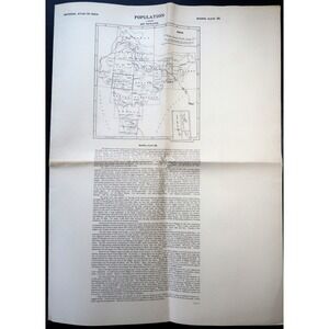 National Atlas Of India Bhopal Plate 116 Map